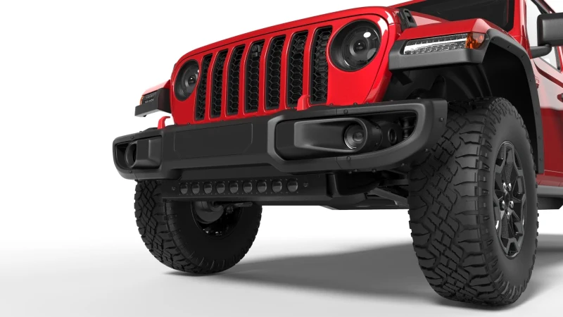 ORACLE Lighting 2019+ Jeep Wrangler JL Skid Plate w/ Integrated LED Emitters - Clear - Image 7