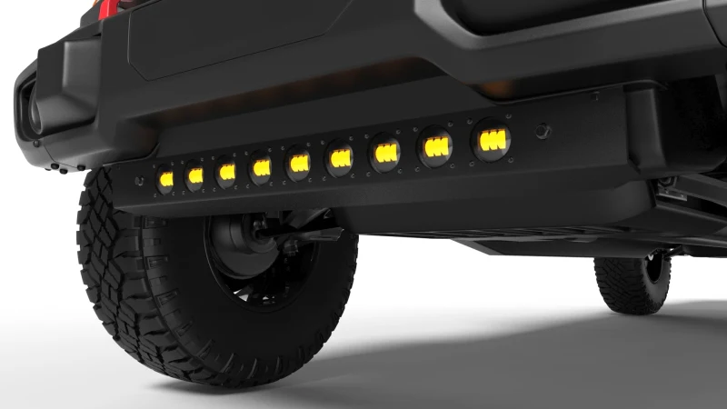 ORACLE Lighting 2019+ Jeep Wrangler JL Skid Plate w/ Integrated LED Emitters - Yellow - Image 5
