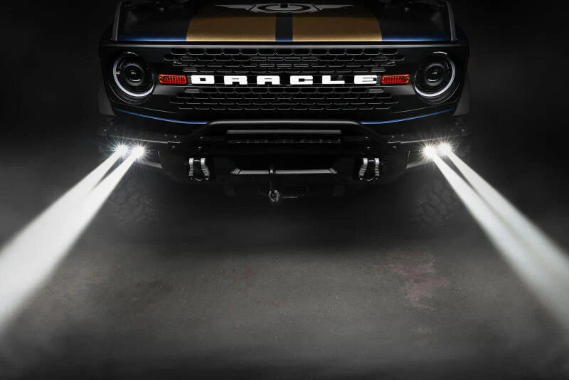 Oracle Lighting 21-24 Ford Bronco Off Road Laser and LED Fog Light Kit for Steel Bumper - Image 4