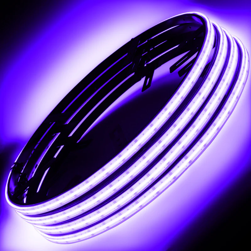 ORACLE Lighting LED Illuminated Wheel Rings 16.5in PLASMA ColorSHIFT w/BC2 Bluetooth Controller - Image 9