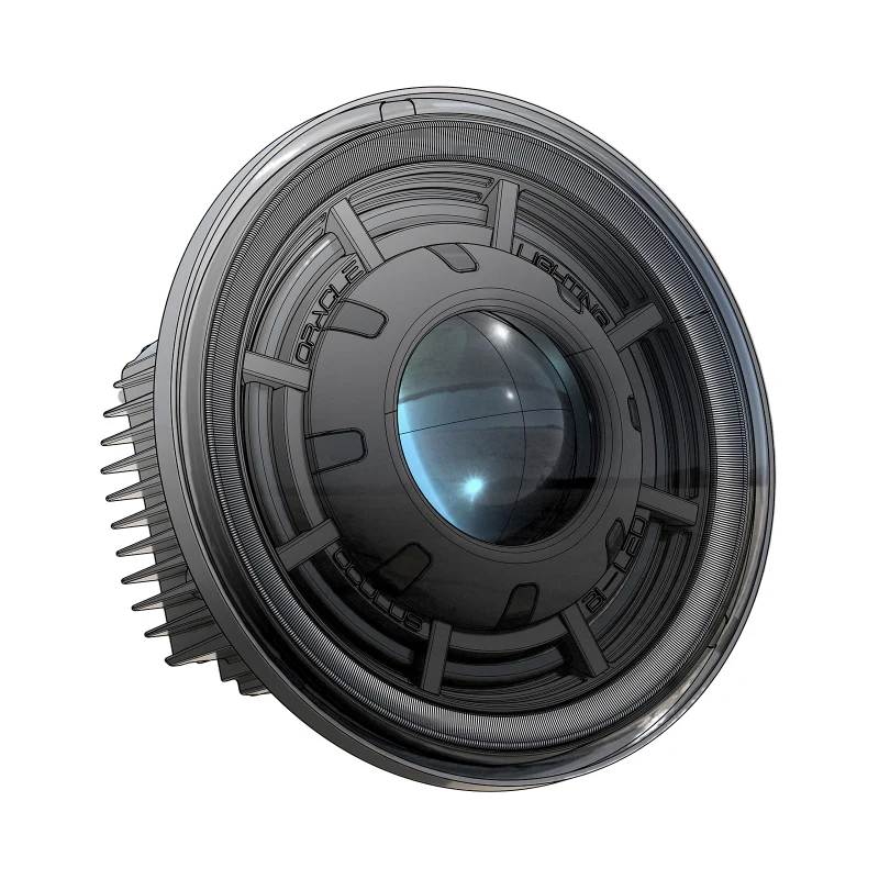 Oracle Oculus 7in Bi-LED Projector Headlights for Jeep Wrangler JK - 6000K - Image 10