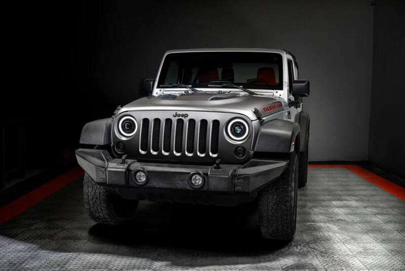 Oracle Oculus 7in Bi-LED Projector Headlights for Jeep Wrangler JK - 6000K - Image 7