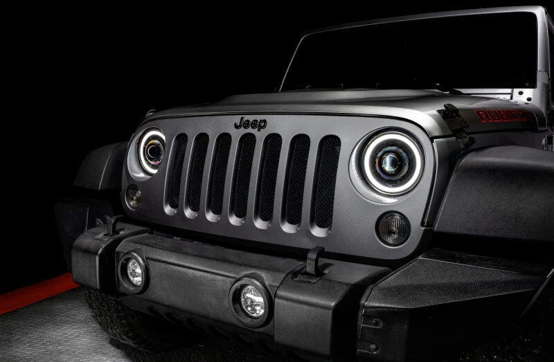 Oracle Oculus 7in Bi-LED Projector Headlights for Jeep Wrangler JK - 6000K - Image 8