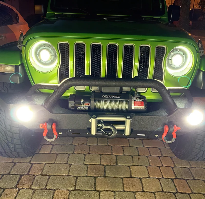 Oracle Oculus Bi-LED Projector Headlights for Jeep JL/Gladiator JT - Matte Blk - 5500K - Image 36