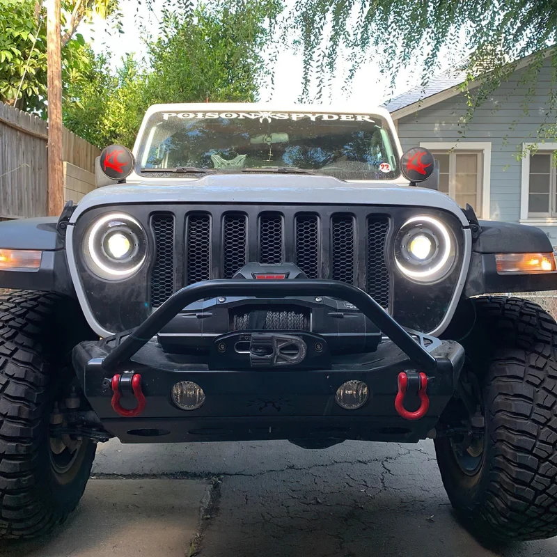 Oracle Oculus Bi-LED Projector Headlights for Jeep JL/Gladiator JT - Matte Blk - 5500K - Image 38