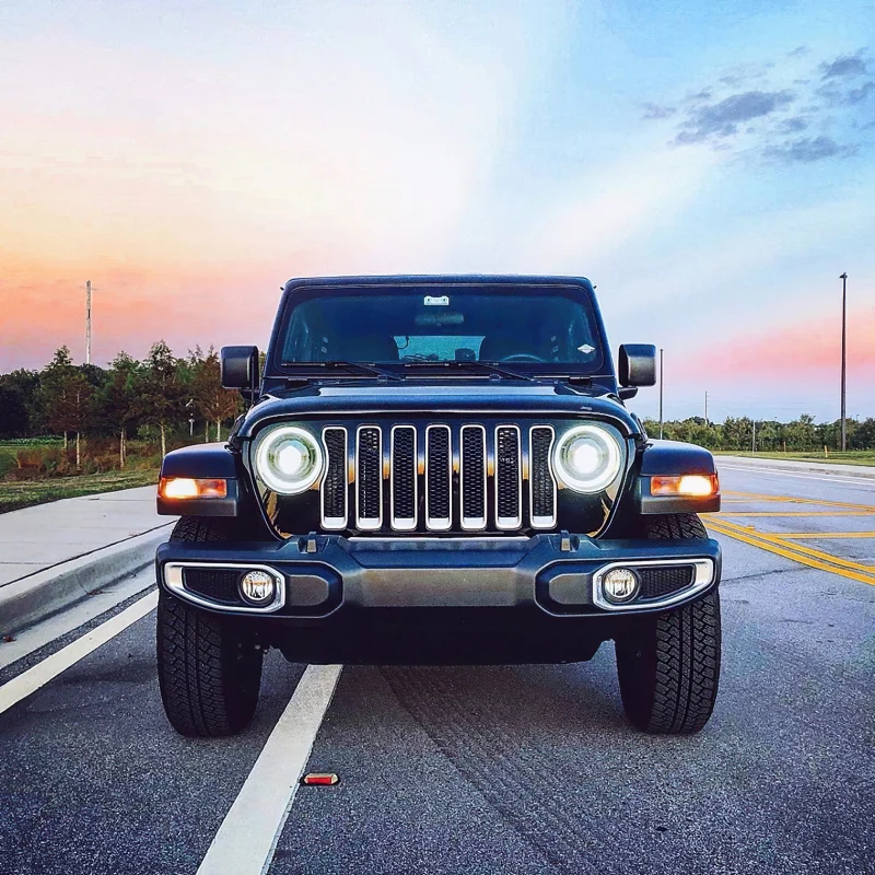 Oracle Oculus Bi-LED Projector Headlights for Jeep JL/Gladiator JT - Matte Blk - 5500K - Image 40