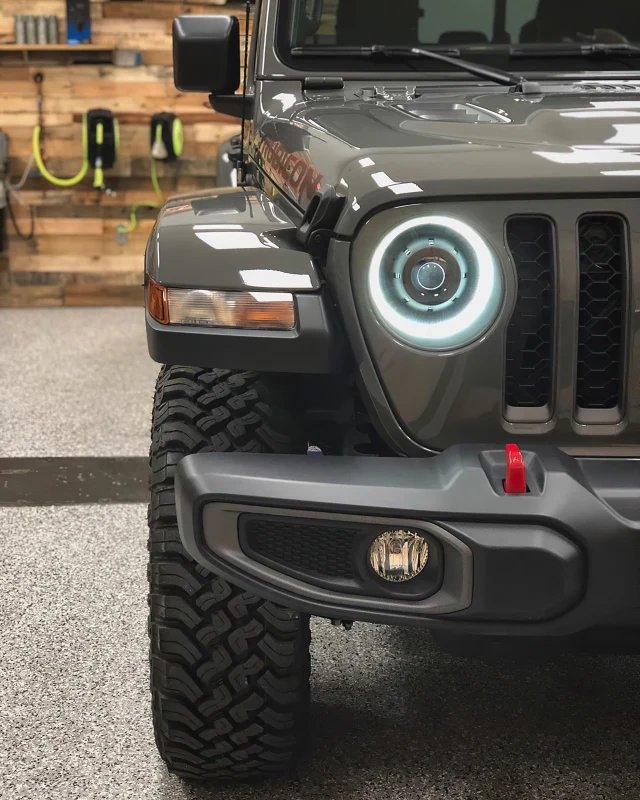 Oracle Oculus Bi-LED Projector Headlights for Jeep JL/Gladiator JT - Matte Blk - 5500K - Image 59