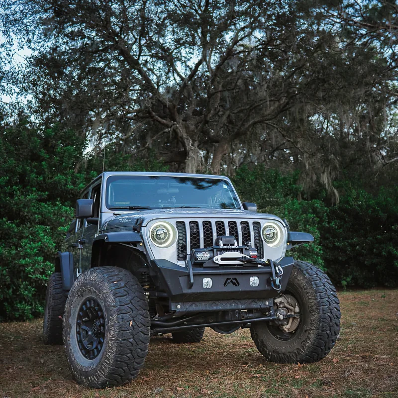 Oracle Oculus Bi-LED Projector Headlights for Jeep JL/Gladiator JT - Matte Blk - 5500K - Image 60