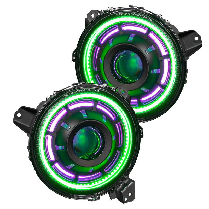 Oracle Oculus Bi-LED Projector Headlights for Jeep JL/Gladiator JT - w/ BC1 Controller - Image 67
