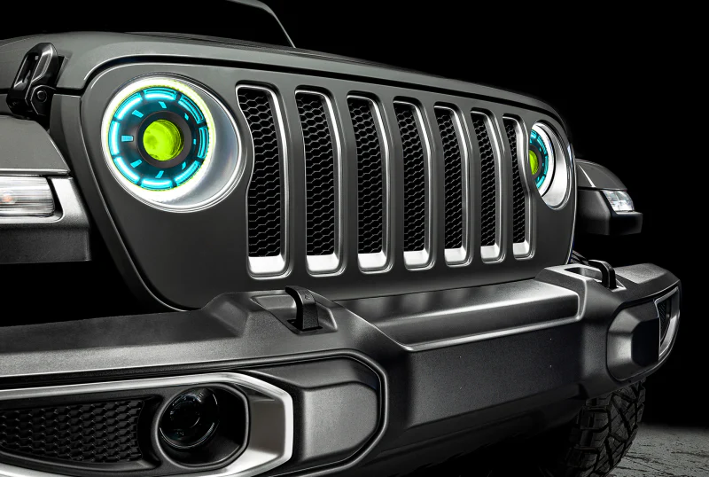 Oracle Oculus Bi-LED Projector Headlights for Jeep JL/Gladiator JT - w/ Simple Controller - Image 11
