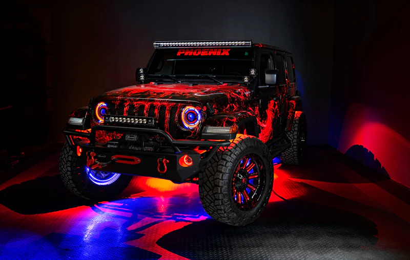 Oracle Oculus Bi-LED Projector Headlights for Jeep JL/Gladiator JT - w/ Simple Controller - Image 21