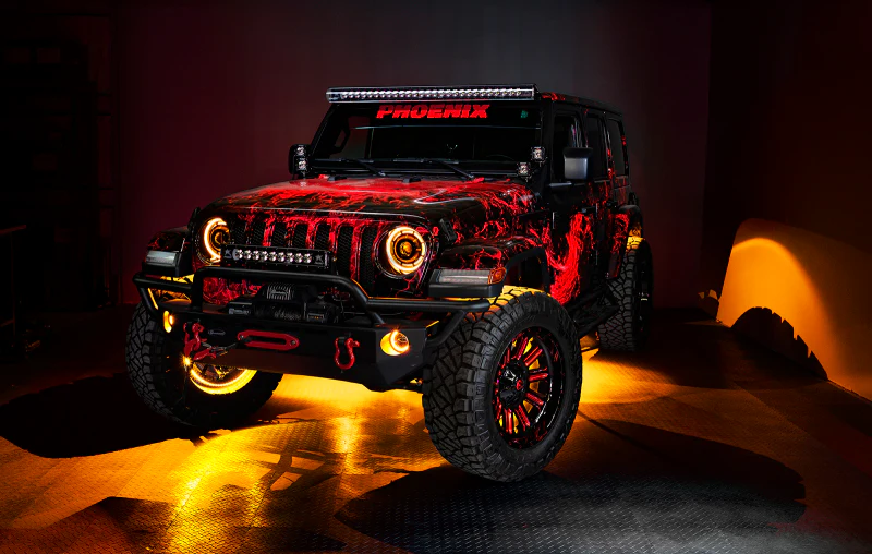Oracle Oculus Bi-LED Projector Headlights for Jeep JL/Gladiator JT - w/ Simple Controller - Image 23