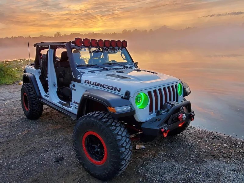 Oracle Oculus Bi-LED Projector Headlights for Jeep JL/Gladiator JT - w/ Simple Controller - Image 27
