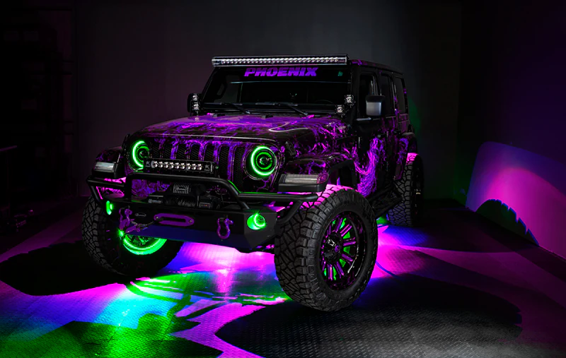 Oracle Oculus Bi-LED Projector Headlights for Jeep JL/Gladiator JT - w/ Simple Controller - Image 29