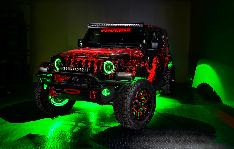 Oracle Oculus Bi-LED Projector Headlights for Jeep JL/Gladiator JT - w/ Simple Controller - Image 47