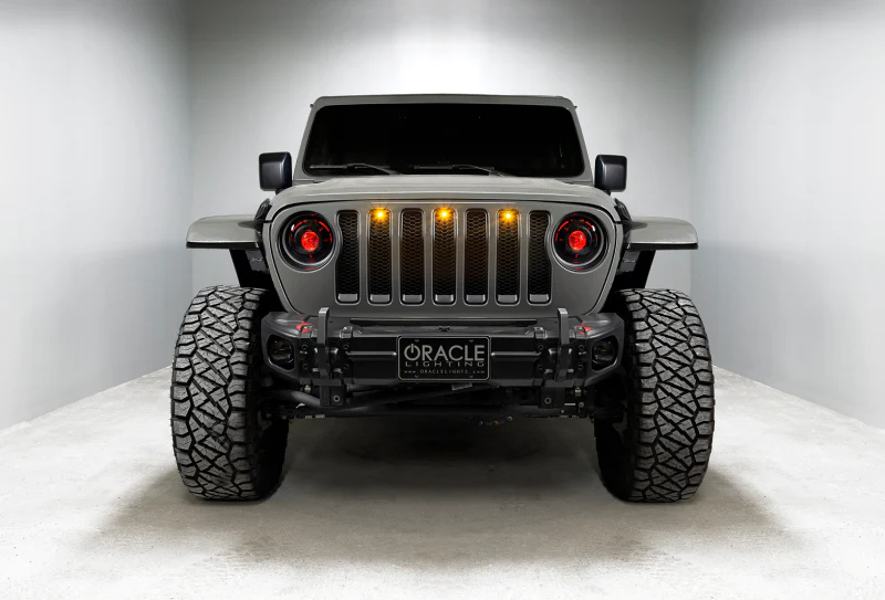 Oracle Oculus Bi-LED Projector Headlights for Jeep JL/Gladiator JT - w/ Simple Controller - Image 5