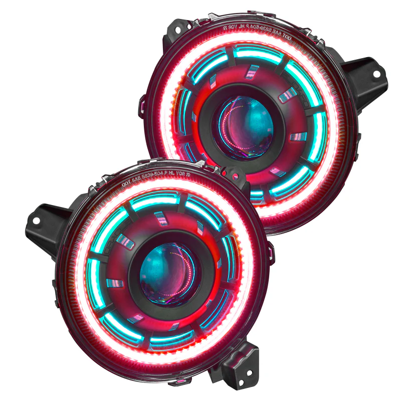 Oracle Oculus Bi-LED Projector Headlights for Jeep JL/Gladiator JT - w/ Simple Controller - Image 78