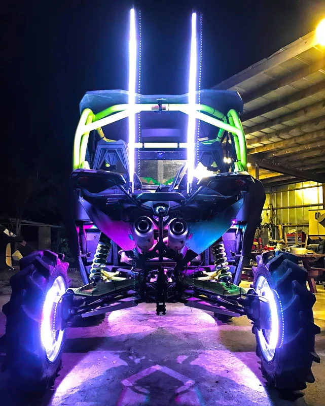 Oracle Off-Road 4ft LED Whip - ColorSHIFT - Image 4