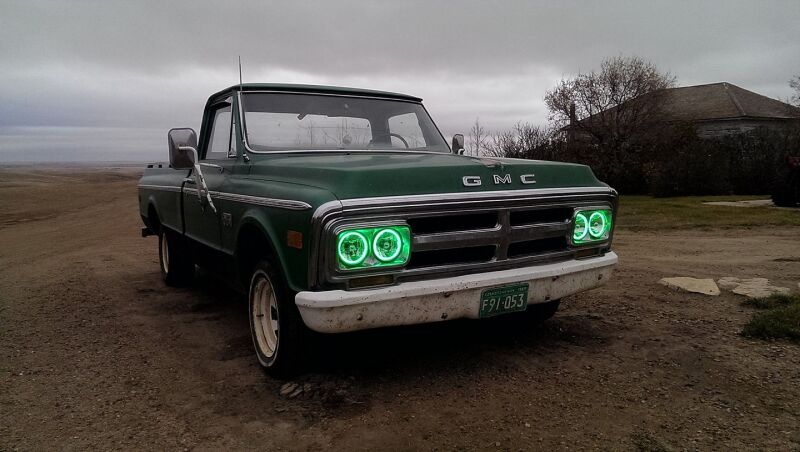 Oracle Pre-Installed Lights 5.75 IN. Sealed Beam - Red Halo - Image 5