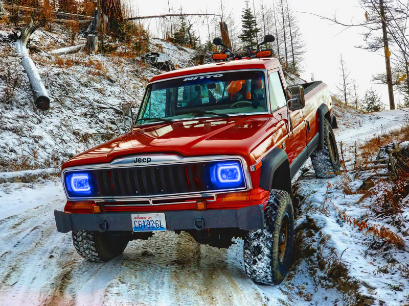 Oracle Pre-Installed Lights 7x6 IN. Sealed Beam - ColorSHIFT Halo - Image 11