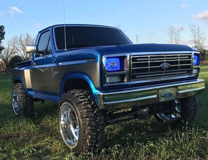 Oracle Pre-Installed Lights 7x6 IN. Sealed Beam - ColorSHIFT Halo - Image 17