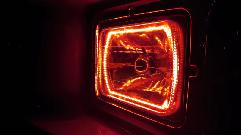 Oracle Pre-Installed Lights 7x6 IN. Sealed Beam - ColorSHIFT Halo - Image 4