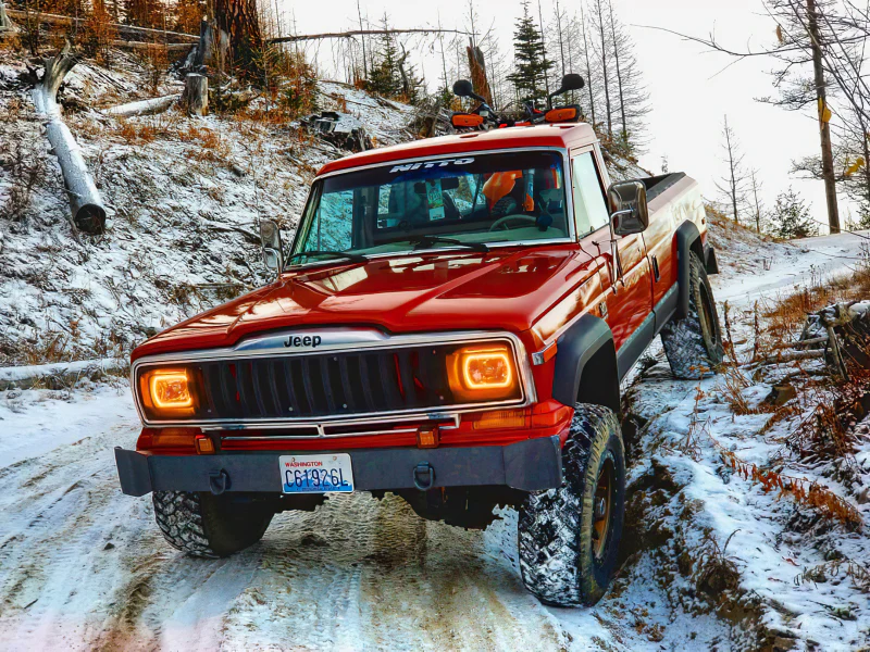 Oracle Pre-Installed Lights 7x6 IN. Sealed Beam - ColorSHIFT Halo - Image 6