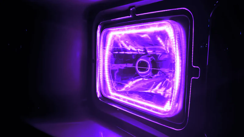 Oracle Pre-Installed Lights 7x6 IN. Sealed Beam - ColorSHIFT Halo - Image 8