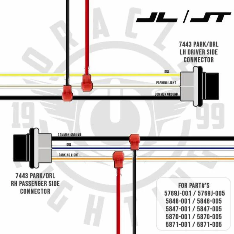 Oracle Pre-Runner Style LED Grille Kit for Jeep Gladiator JT - White - Image 15