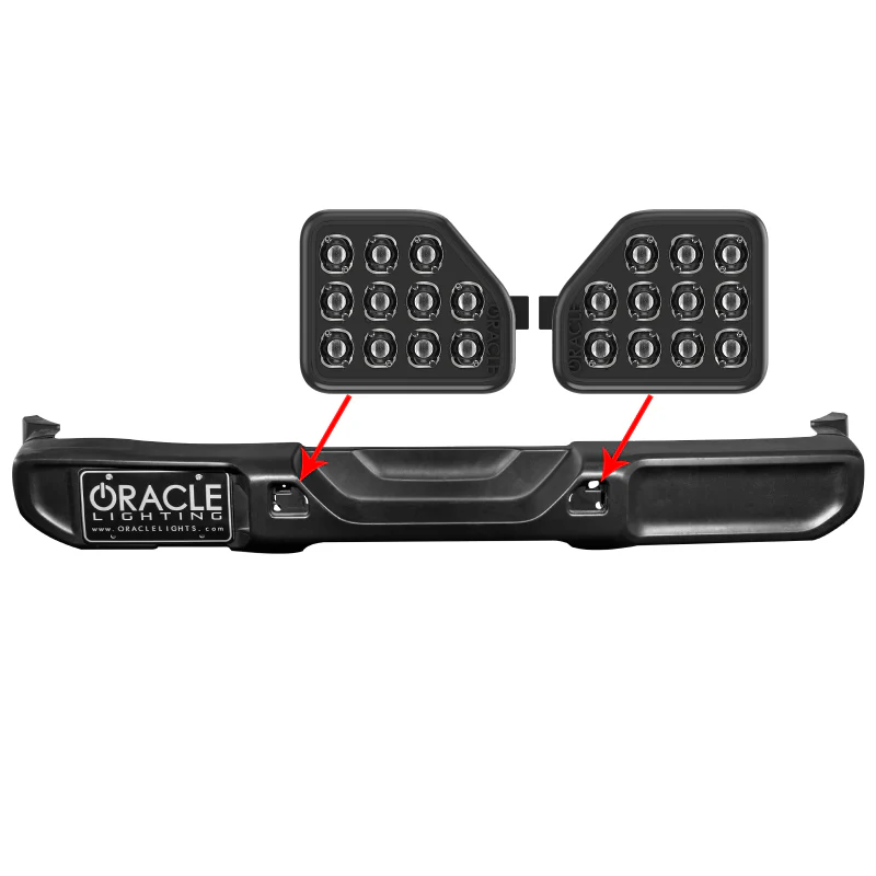 Oracle Rear Bumper LED Reverse Lights for Jeep Wrangler JL - 6000K - Image 20