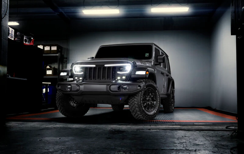 Oracle VECTOR Series Full LED Grille - Jeep Wrangler JL/JT - NA - Image 4