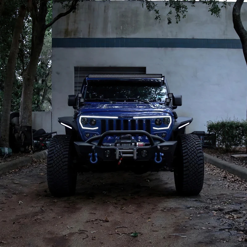 Oracle VECTOR Series Full LED Grille - Jeep Wrangler JL/JT - NA - Image 5