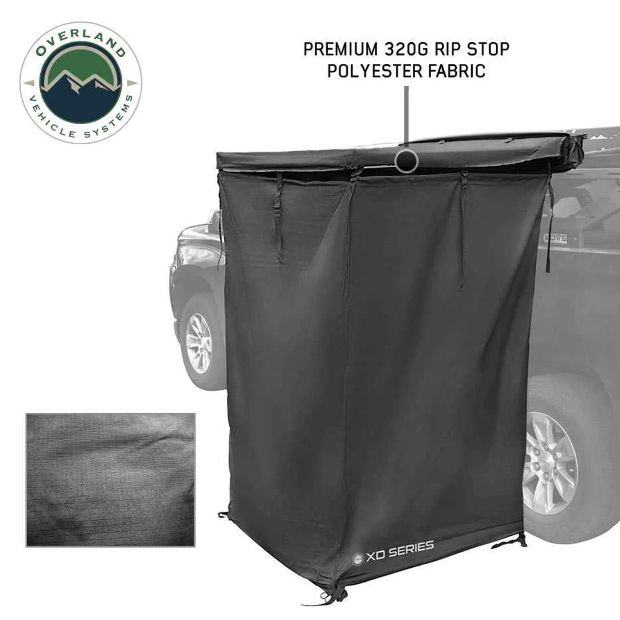 OVS XD Nomadic 90 Degree Pivot Shower Awning - Image 5