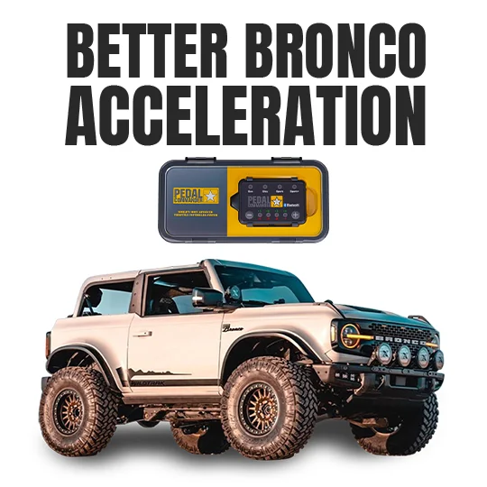 Pedal Commander Throttle Response Controller For Ford Bronco