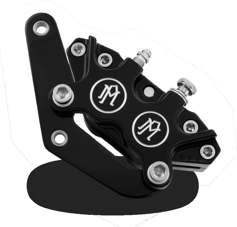 Performance Machine Front Single Brake-Blk Contrast Cut - Image 2