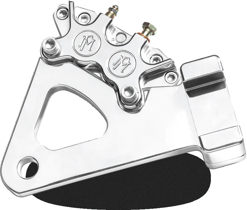 Performance Machine Rear Brake 125x4R x Stock Disc - Chrome
