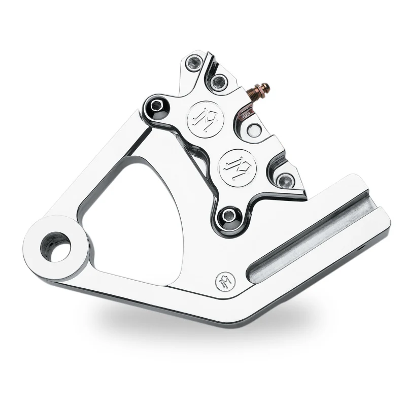 Performance Machine Rear Brake 125x4R x Stock Disc - Chrome - Image 2