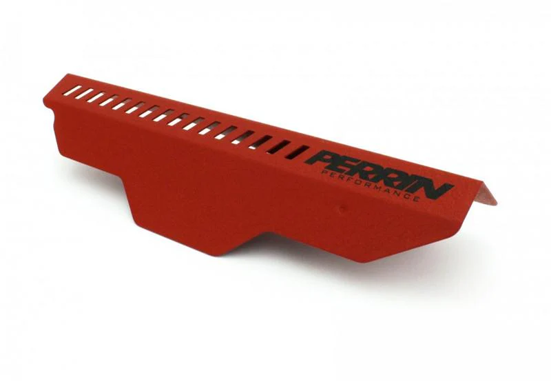PERRIN 02-14 Subaru WRX / 04-21 STI / 08-11 Impreza Pulley Cover - Red - Image 2