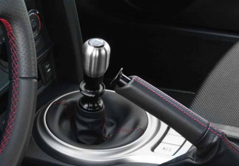PERRIN 05-26 Subaru WRX / 05-21 STI / 13-26 BRZ/GR86/FR-S Parking Brake Drift Button - Black - Image 4