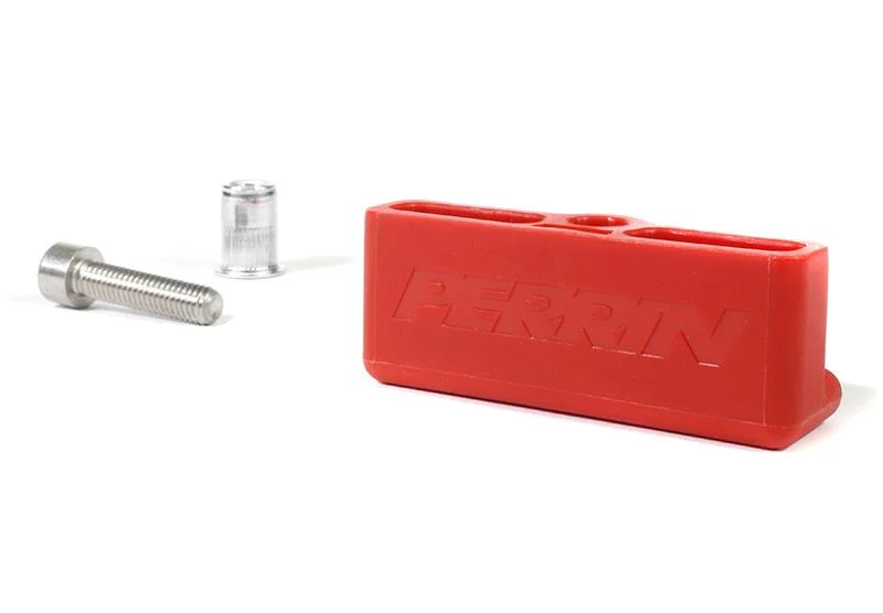PERRIN 07-26 Subaru WRX STI Sedan Trunk Handle - Red - Image 2
