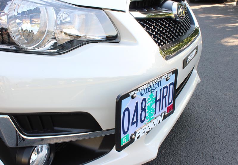 PERRIN 15-17 Subaru WRX/STI (w/o FMIC) / 13-17 Crosstrek / 12-16 Impreza License Plate Reloc. Kit - Image 10