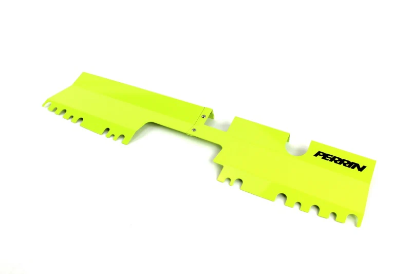 PERRIN 15-21 Subaru WRX/STI Radiator Shroud (Without OEM Intake Scoop) - Neon Yellow - Image 3