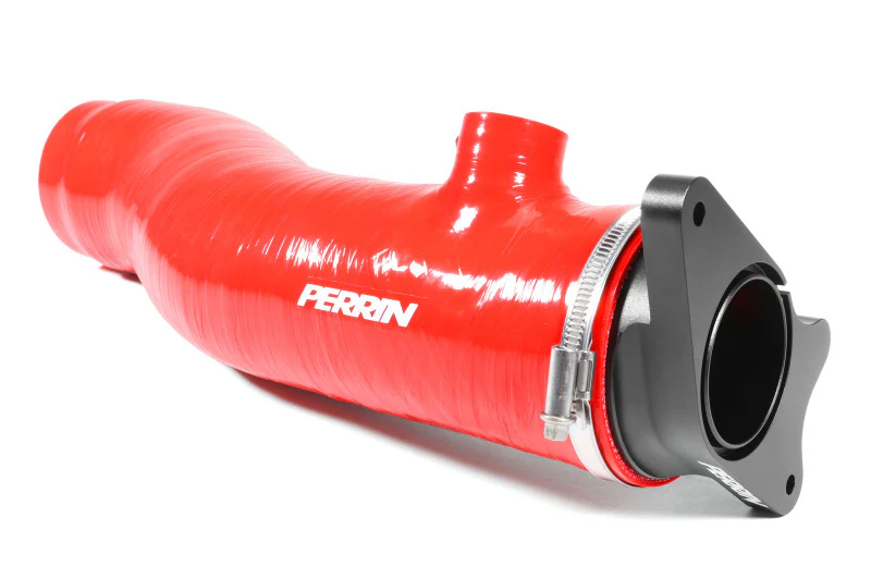 PERRIN 22-26 Subaru WRX Long Type Turbo Inlet Hose - Red - Image 3