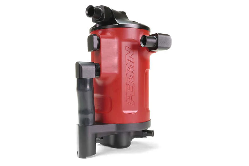 PERRIN 22-26 Subaru WRX Air Oil Separator - Red - Image 4