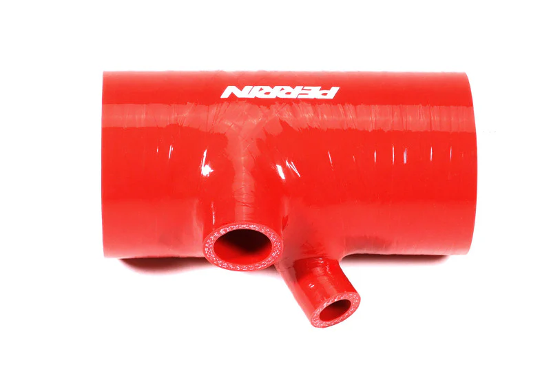 PERRIN 22-26 Subaru WRX Short Type Turbo Inlet Hose - Red - Image 4