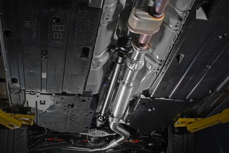 PERRIN 22-26 Subaru WRX Stainless Steel Midpipe w/Resonator 3in. (Fits OEM/Aftermarket Mufflers) - Image 10