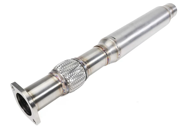 PERRIN 22-26 Subaru WRX Stainless Steel Midpipe w/Resonator 3in. (Fits OEM/Aftermarket Mufflers) - Image 2