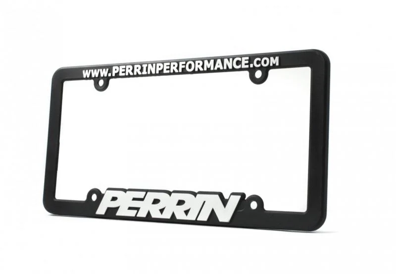 PERRIN License Plate Frame - Black w/White Lettering - Image 2