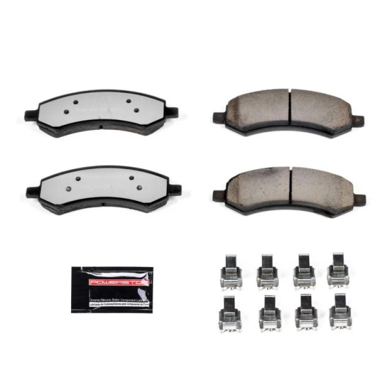Power Stop 07-09 Chrysler Aspen Front Z36 Truck & Tow Brake Pads w/Hardware - Image 2