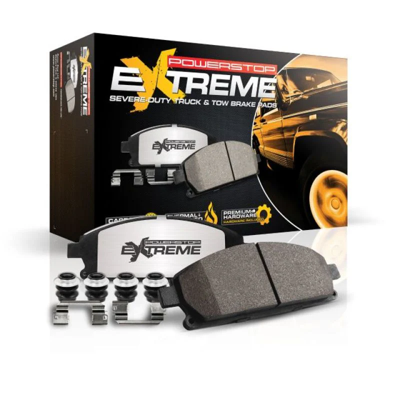 Power Stop 07-09 Chrysler Aspen Front Z36 Truck & Tow Brake Pads w/Hardware - Image 3